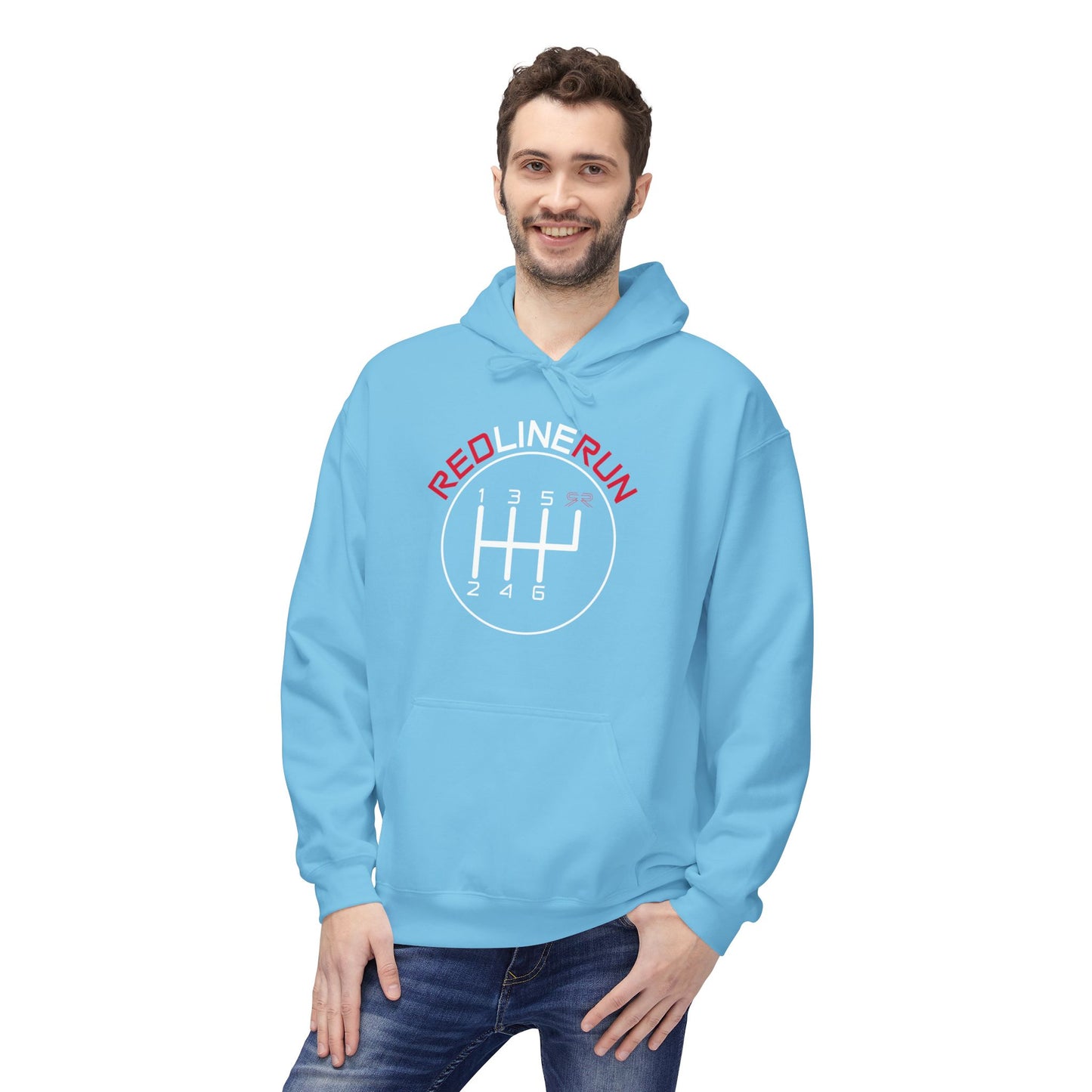 6 Speed Midweight Softstyle Fleece Hoodie - 9 Colors
