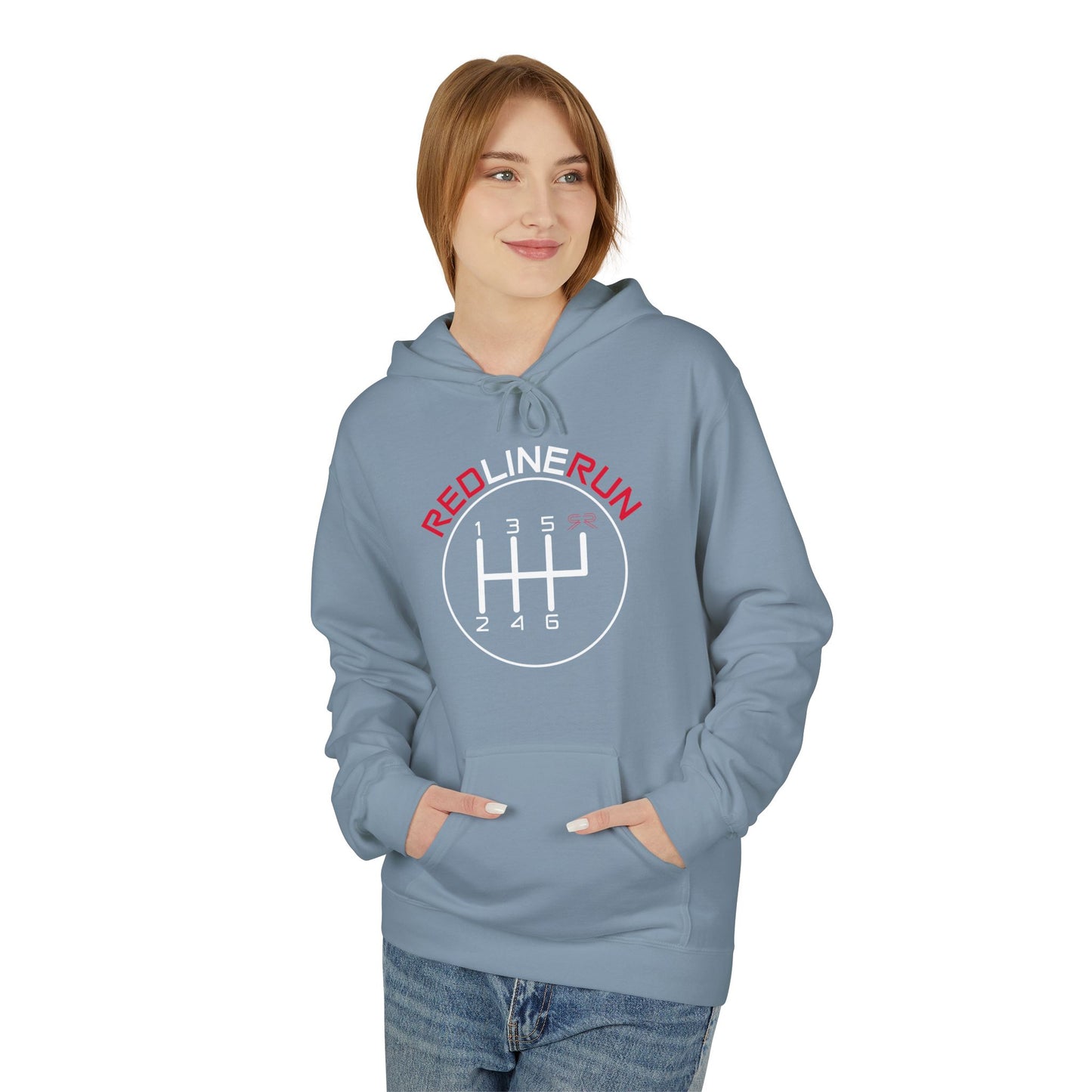 6 Speed Midweight Softstyle Fleece Hoodie - 9 Colors