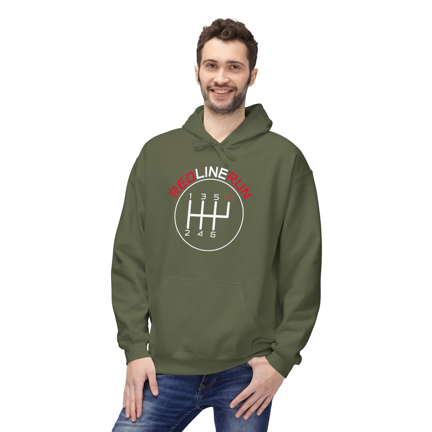 6 Speed Midweight Softstyle Fleece Hoodie - 9 Colors