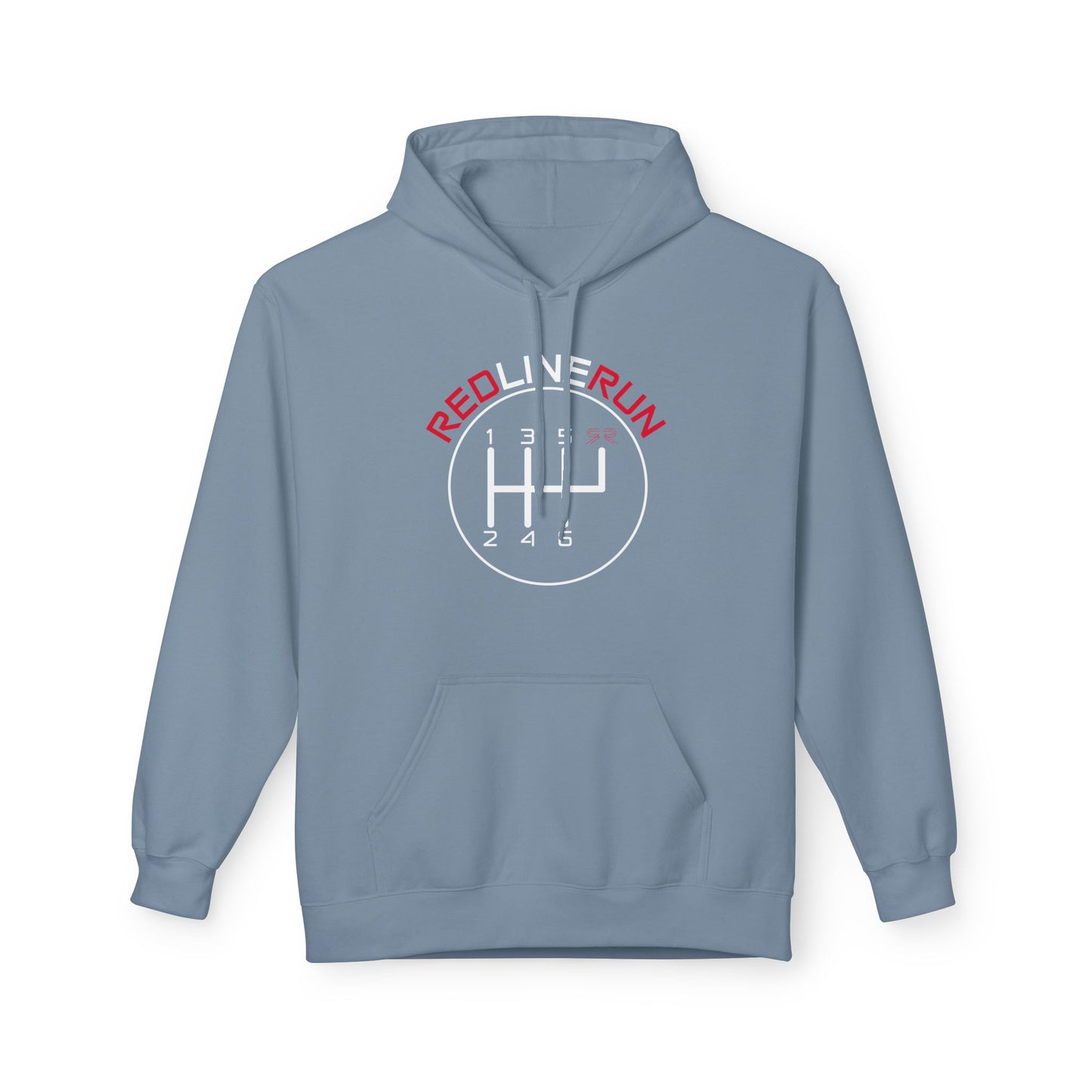 6 Speed Midweight Softstyle Fleece Hoodie - 9 Colors