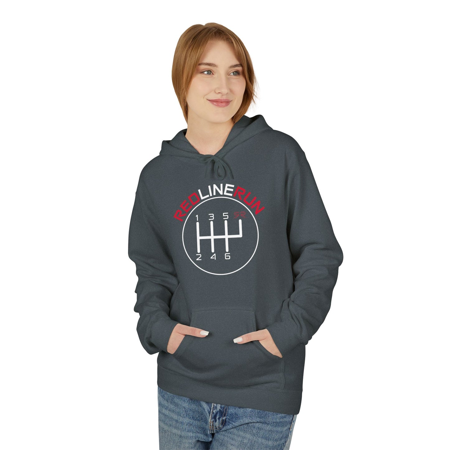 6 Speed Midweight Softstyle Fleece Hoodie - 9 Colors