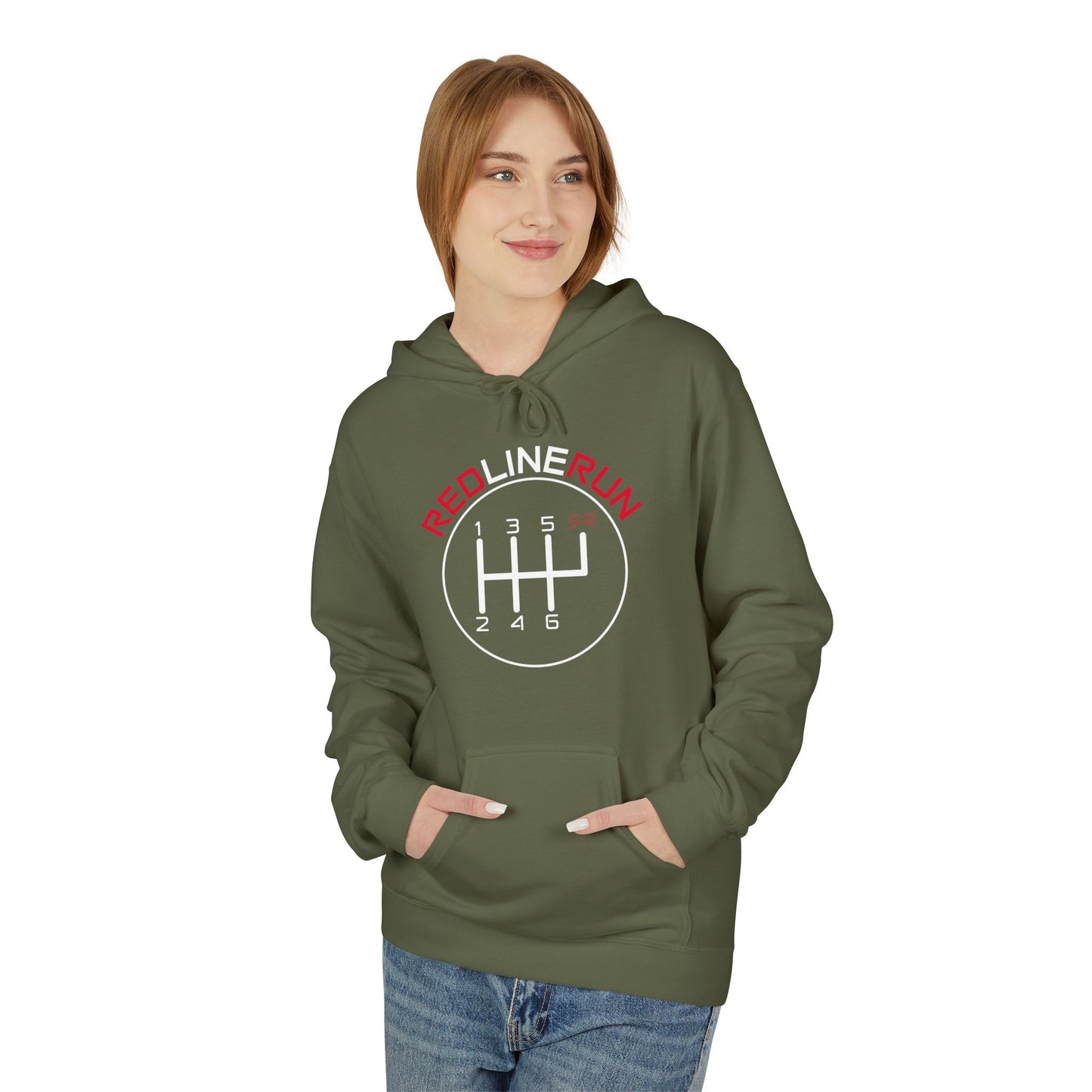 6 Speed Midweight Softstyle Fleece Hoodie - 9 Colors