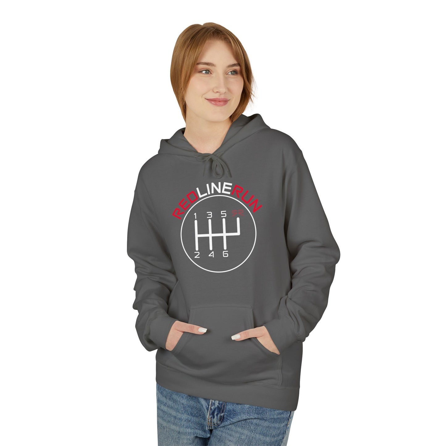 6 Speed Midweight Softstyle Fleece Hoodie - 9 Colors