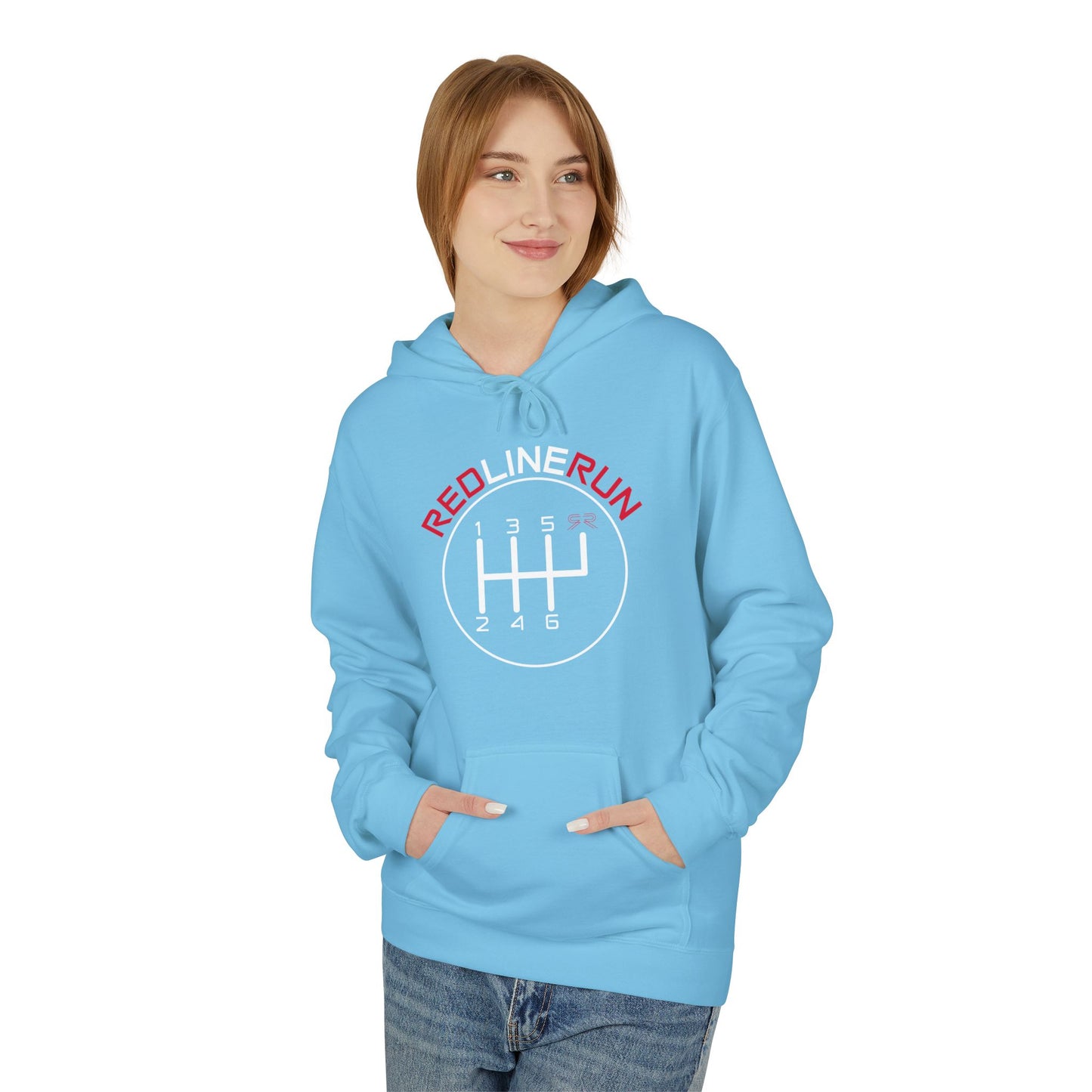 6 Speed Midweight Softstyle Fleece Hoodie - 9 Colors